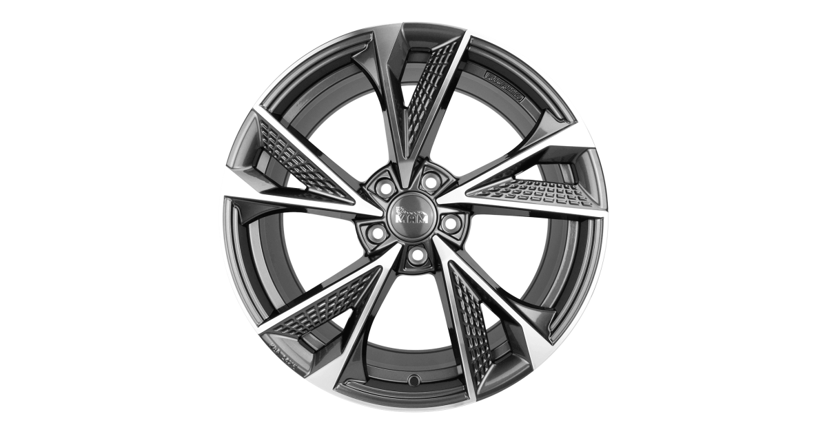 Jante ALU, MAM RS6 PALLADIUM FRONT POLISH 8x18 5/ 120 ET35, Alésage 72.6