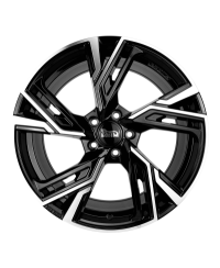 Jante ALU, MAM RS5 BLACK FRONT POLISH 8.5x20 5/ 120 ET35, Alésage 72.6