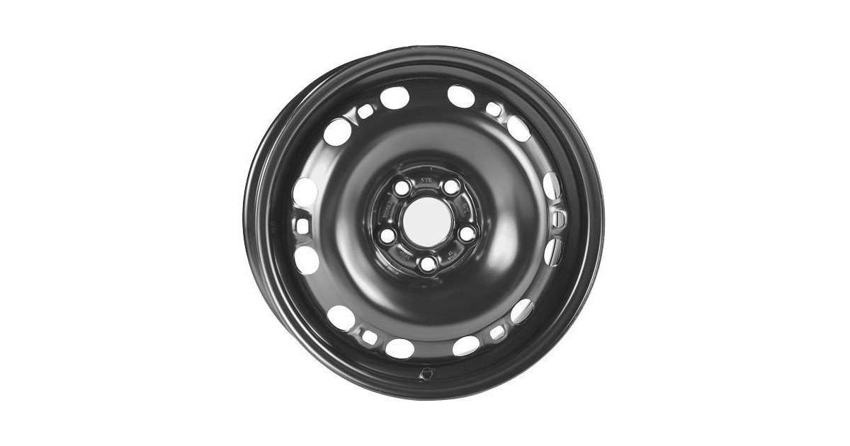 Jante Tole/Acier  ALCAR ,No 8000, 6X15 5/100 ET43, Alésage 57,1  SKODA Fabia / Roomster