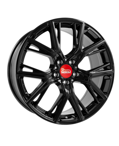MAM B4 Black painted 8,5x19 5/ 120 ET40 , Alésage 72,6