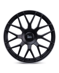MAM GT1 MATT BLACK LIP POLISH 9,5x19 5/112 ET30 Alésage 66,6
