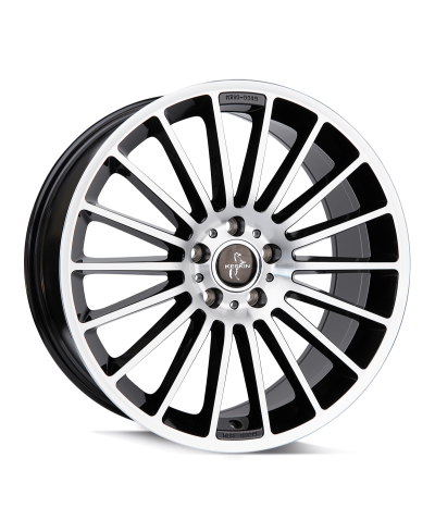 KESKIN KT15 Speed BLACK FRONT POLISH 7x17 5/112 ET48 Alésage 66,6