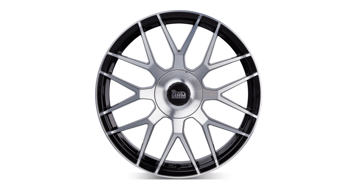MAM GT1 BLACK FRONT POLISH 8,5x19 5/112 ET45 Alésage 66,6