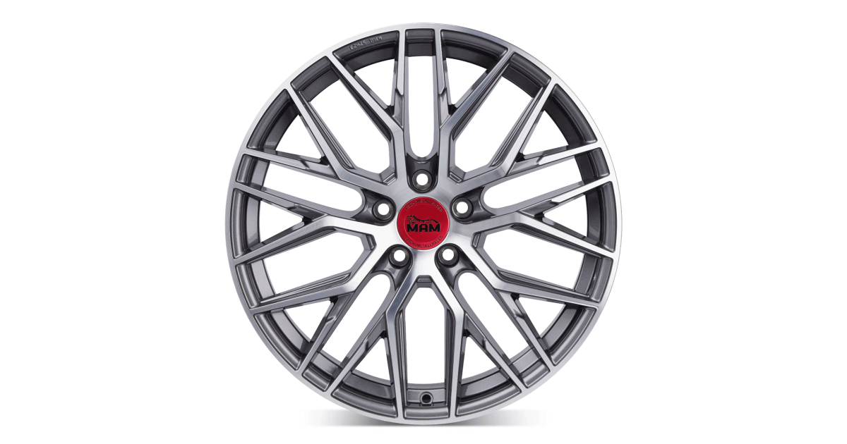 MAM RS4 PALLADIUM FRONT POLISH 7,5x17 5/112 ET35 ,Alésage 66,6