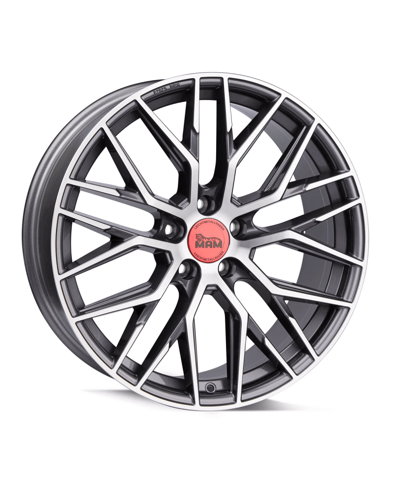 MAM RS4 PALLADIUM FRONT POLISH 8,5x20 5/112 ET45 Alésage 72,6