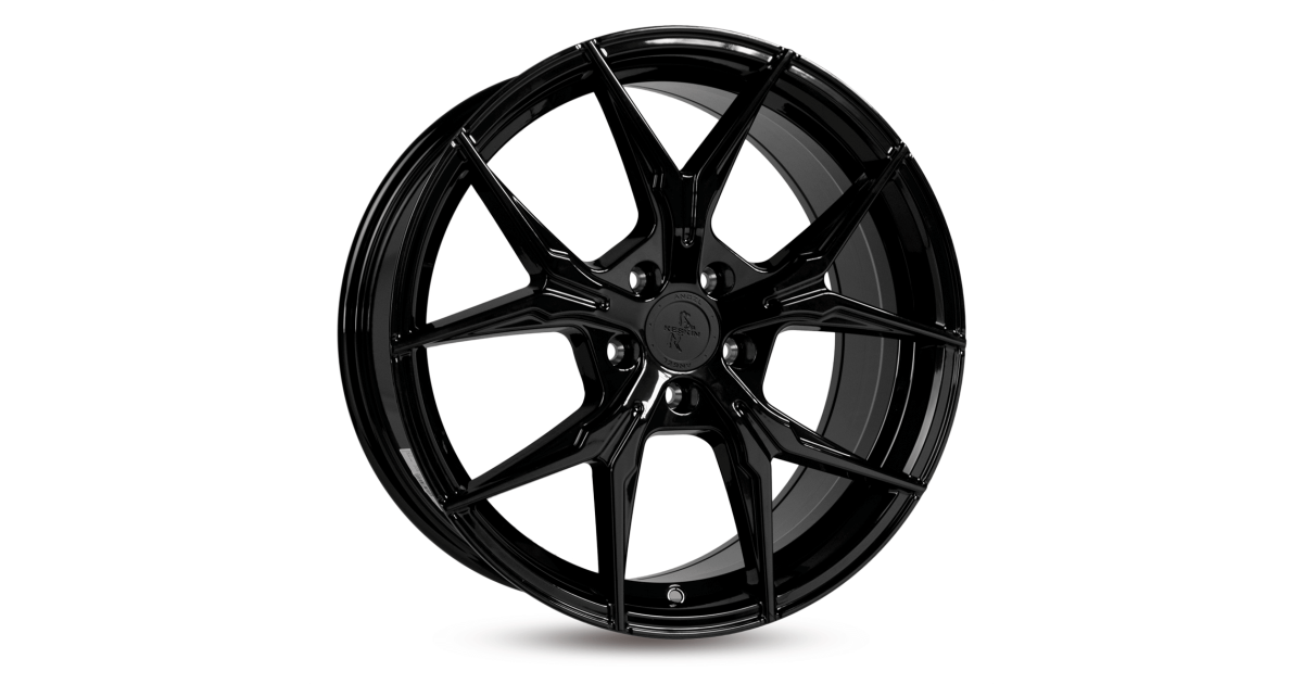 KESKIN KT19 Angel BLACK PAINTED 8x18 5/ 112 ET45 , Alésage 72,6