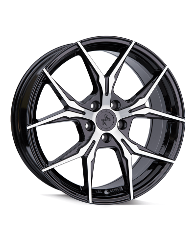 KESKIN KT19N BLACK FRONT POLISH 8,5x19 5/112 ET45 Alésage 72,6