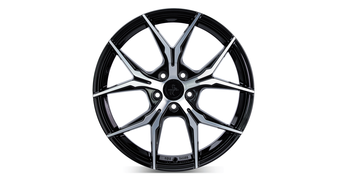 KESKIN KT19N BLACK FRONT POLISH 8,5x19 5/112 ET45 Alésage 72,6