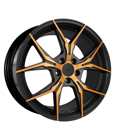 KESKIN KT19N MATT BLACK FRONT COPPER 8,5x19 5/112 ET45 ,Alésage 72.6