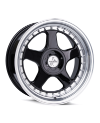 KESKIN KT1 BLACK LIP POLISH 10x18 5/112+120 ET18 Alésage 76.9