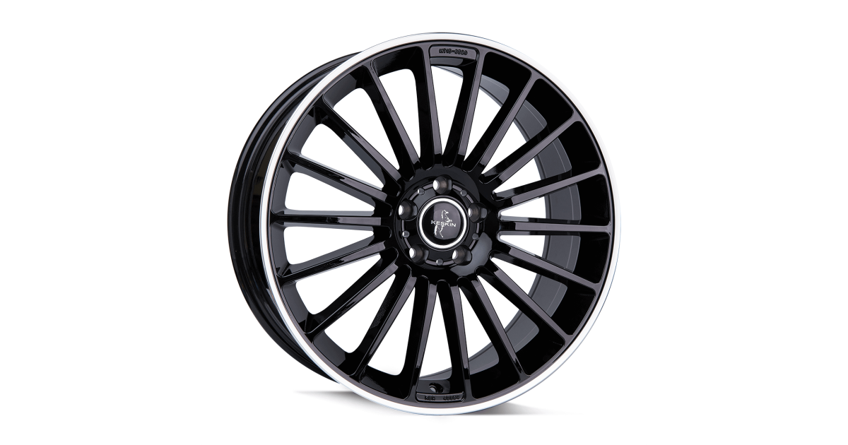 KESKIN KT15 Speed BLACK LIP POLISH 8,5x20 5/120 ET30 Alésage 72,6