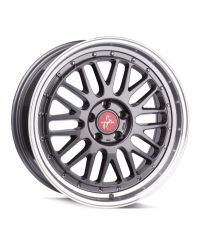 KESKIN KT22 Retro TITAN GREY LIP POLISH 8,5x20 5/120 ET35 Alésage 72,6