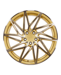 KESKIN KT20 Future GOLD FRONT POLISH 8,5x19 5/112 ET45 Alésage 72,6