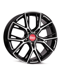MAM B4 BLACK FRONT POLISH 8,5x19 5/120 ET40 Alésage 72,6