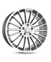KESKIN KT15 Speed PALLADIUM FRONT POLISH 7x17 5/112 ET38 ,Alésage 66,6