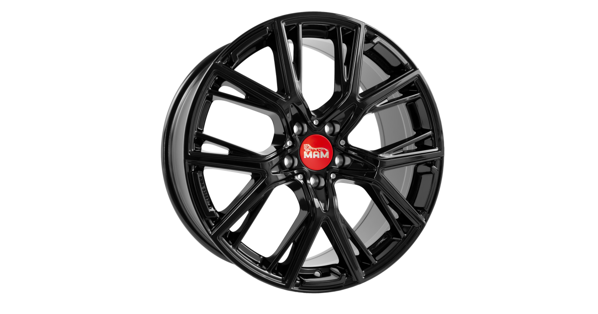 MAM B4 Black Painted 8,5x19 5/ 112 ET30 , Alésage 72,6