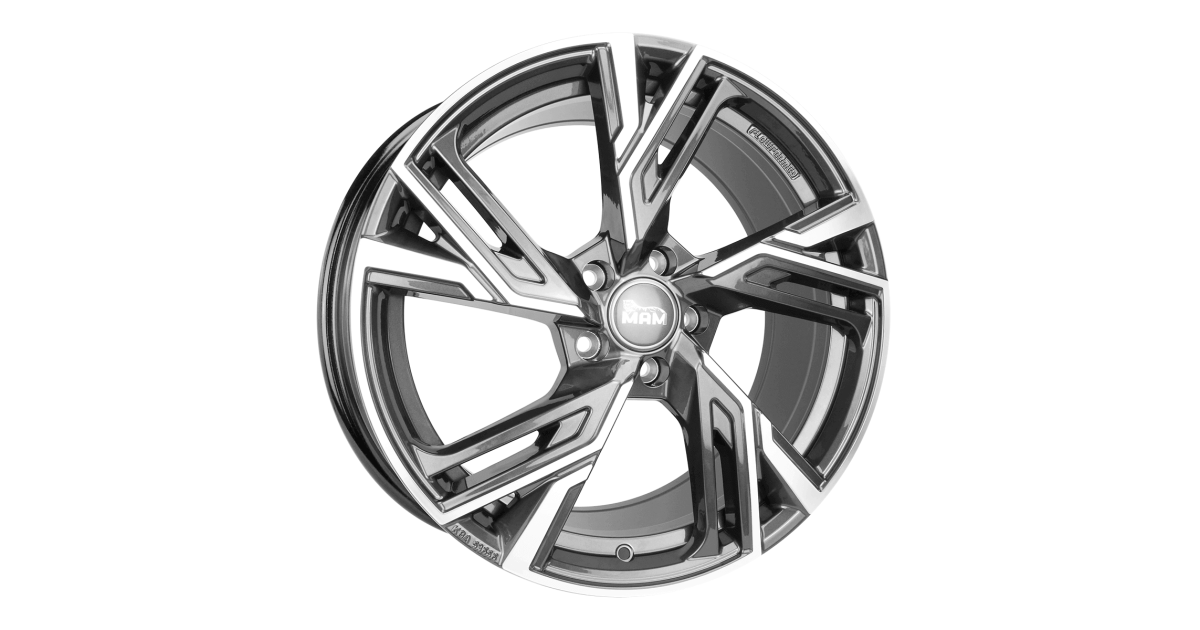 Jante ALU, MAM RS5 PALLADIUM FRONT POLISH 5/112 ET45, Alésage 66.5