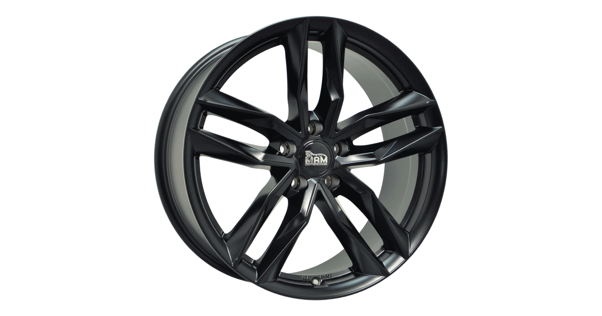 MAM RS3 MATT BLACK PAINTED 7x16 5/108 ET46 Alésage 72,6