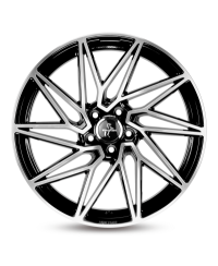 KESKIN KT20 Future BLACK FRONT POLISH  8x18 5/120 ET35 Alésage 72,6