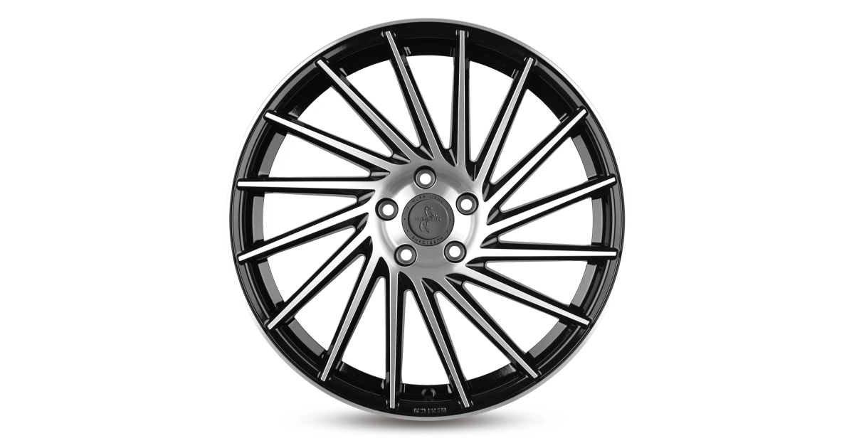 KESKIN KT17 Hurricane  BLACK FRONT POLISH 8,5x19 5/112 ET45 Alésage 72,6