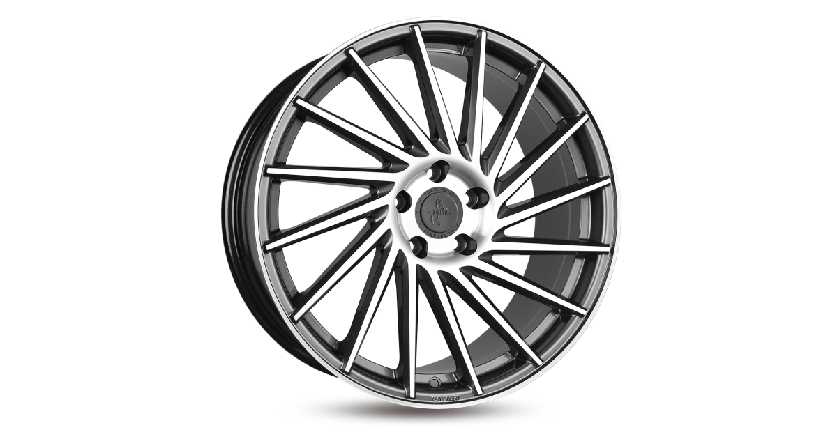 KESKIN KT17 Hurricane PALLADIUM FRONT POLISH 8,5x19 5/112 ET45 Alésage 72,6