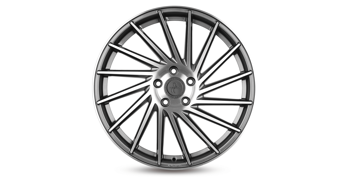 KESKIN KT17 Hurricane PALLADIUM FRONT POLISH 8,5x19 5/112 ET45 Alésage 72,6