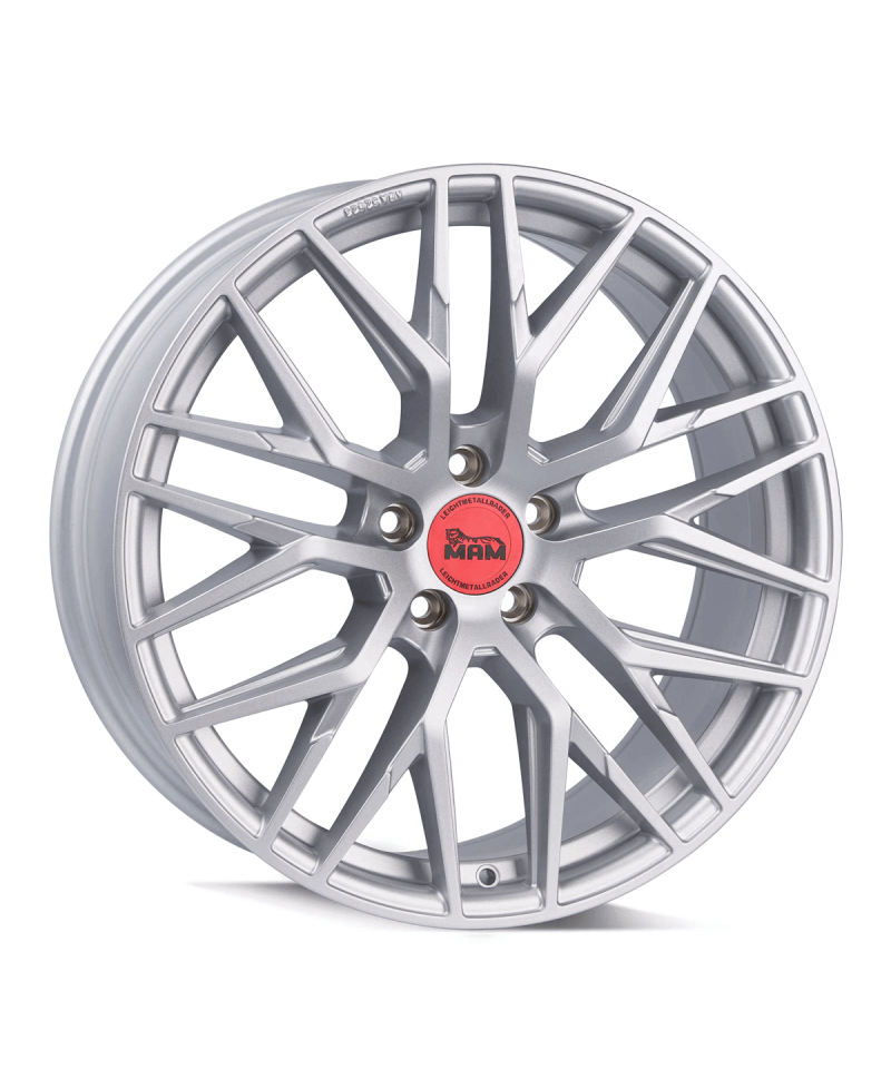 MAM RS4 MATT SILVER PAINTED 8x18 5/112 ET30 Alésage 72,6