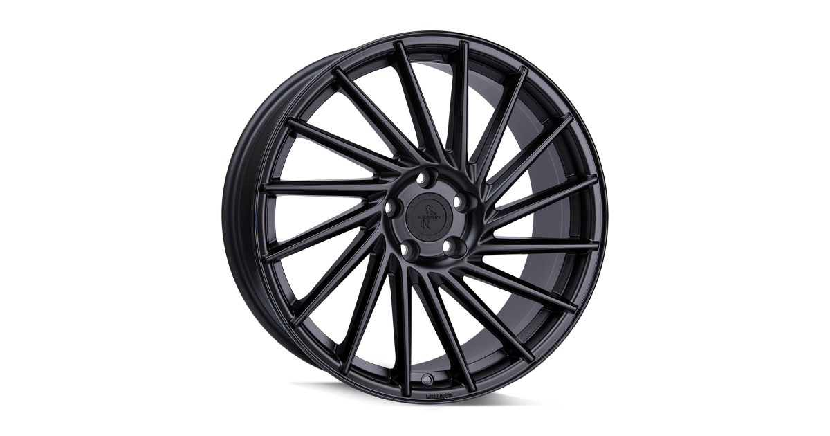 KESKIN KT17 Hurricane MATT BLACK PAINTED 9x20 5/112 ET40 Alésage 66,6