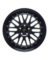 KESKIN KT22 Retro MATT BLACK PAINTED 8,5x19 5/120 ET35 Alésage 72,6