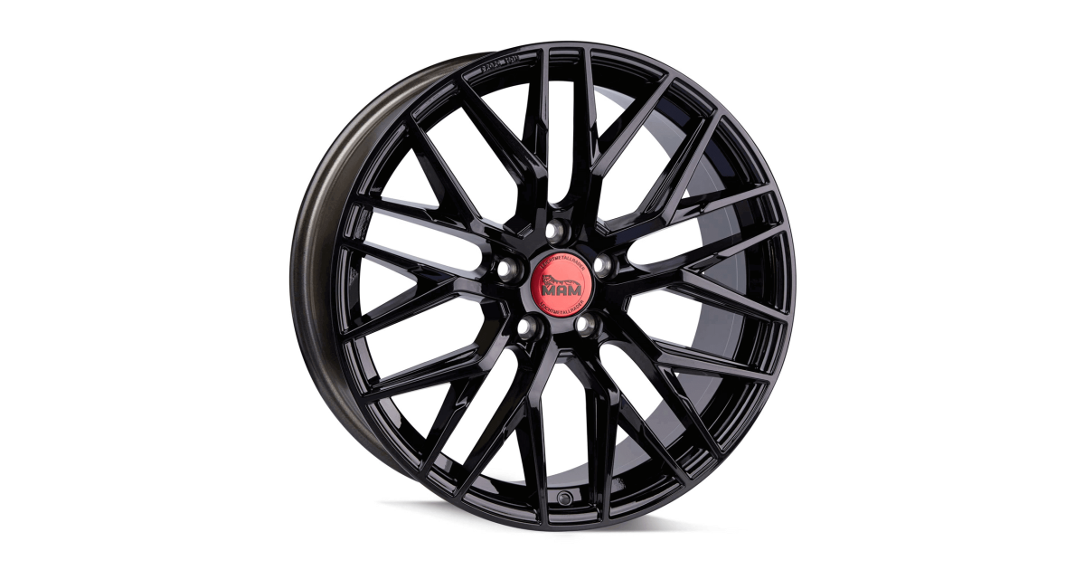 MAM RS4 BLACK PAINTED  7,5x17 5/112 ET45 Alésage 66,6