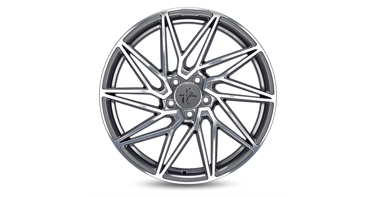 KESKIN KT20 Future PALLADIUM FRONT POLISH 8x18 5/112 ET45 Alésage 72,6