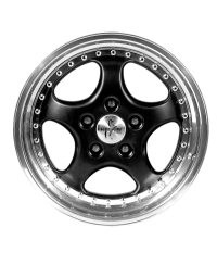 KESKIN KT2 Cup BLACK LIP POLISH 8,5Jx18 5/130 ET52 Alésage 71,6