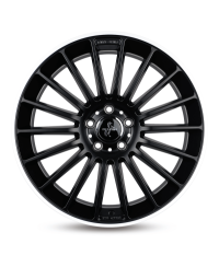 KESKIN KT15 Speed MATT BLACK LIP POLISH 8x18 5/112 ET45 Alésage 66,6