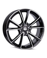 MAM A5 BLACK FRONT POLISH  8x18 5/112 ET35 ,Aésage  66,6