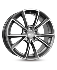 MAM A5 PALLADIUM FRONT POLISH 8x19 5/ 112 ET45 , Alésage 66,6