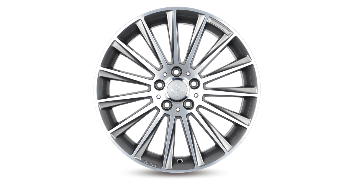KESKIN KT18 Turbo PALLADIUM FRONT POLISH 8,5x19 5/112 ET30 Alésage 72,6