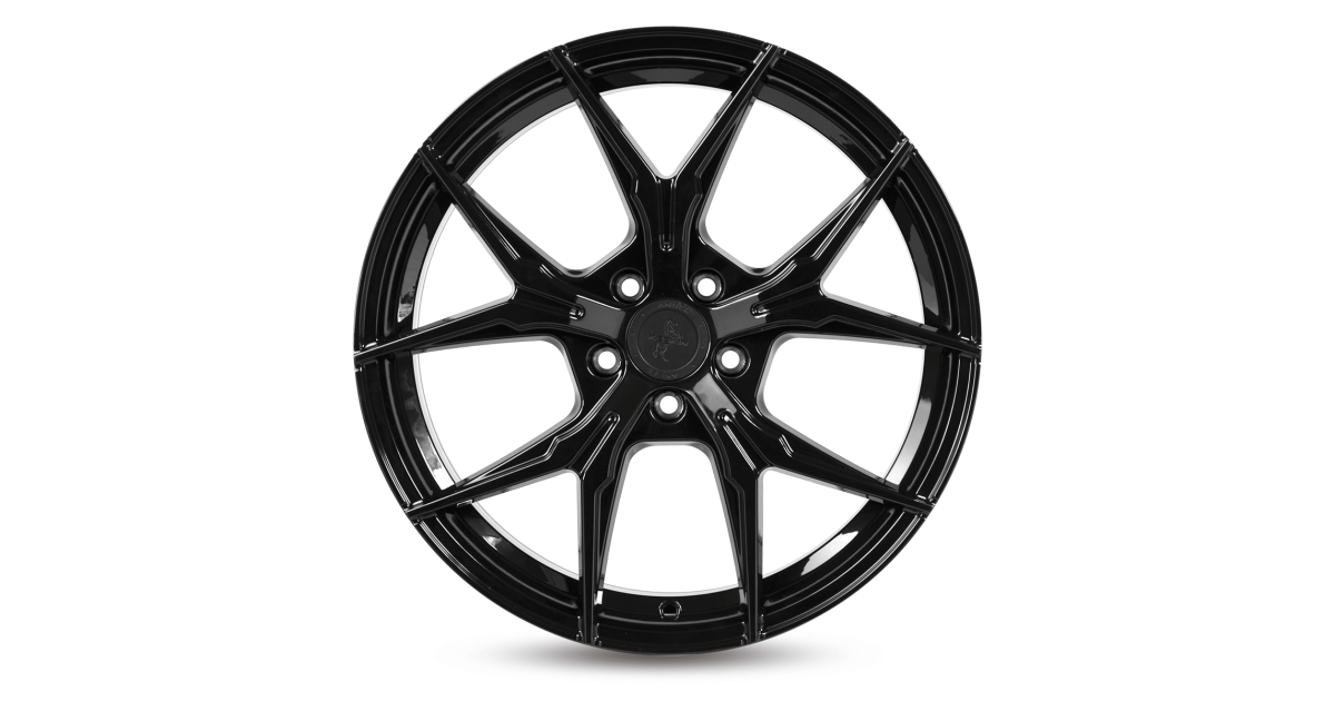 KESKIN KT19 Angel BLACK PAINTED 8x18 5/112 ET30 Alésage 72,6