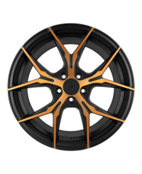 KESKIN KT19N MATT BLACK FRONT COPPER 8,5x19 5/120 ET35 Alésage 72.6