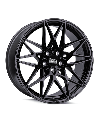 MAM B2N BLACK PAINTED 8,5x19 5/112 ET30 ,Alésage 72,6