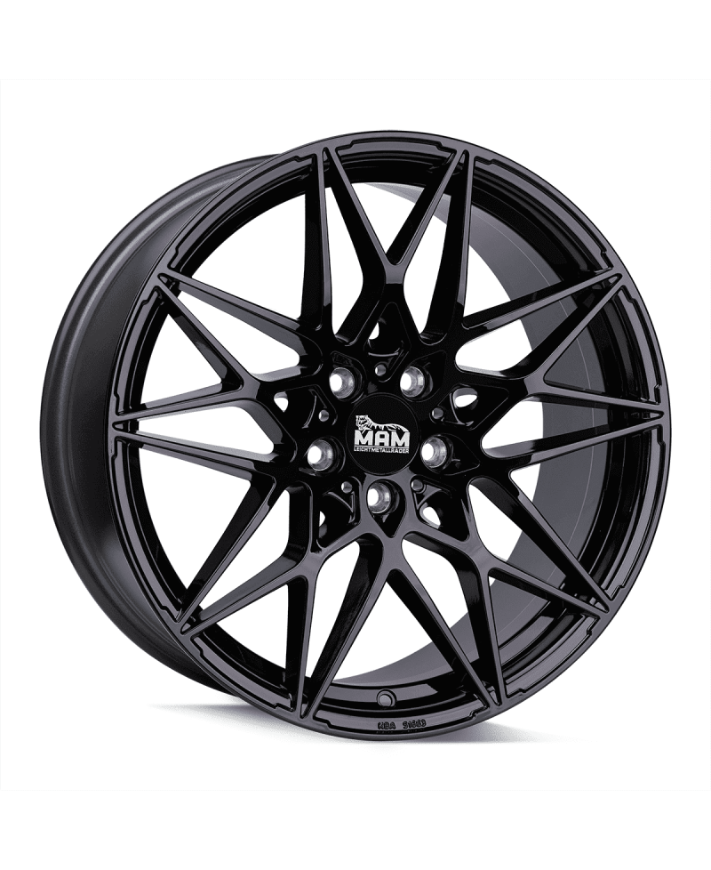 MAM B2N BLACK PAINTED 8,5x19 5/112 ET30 ,Alésage 72,6