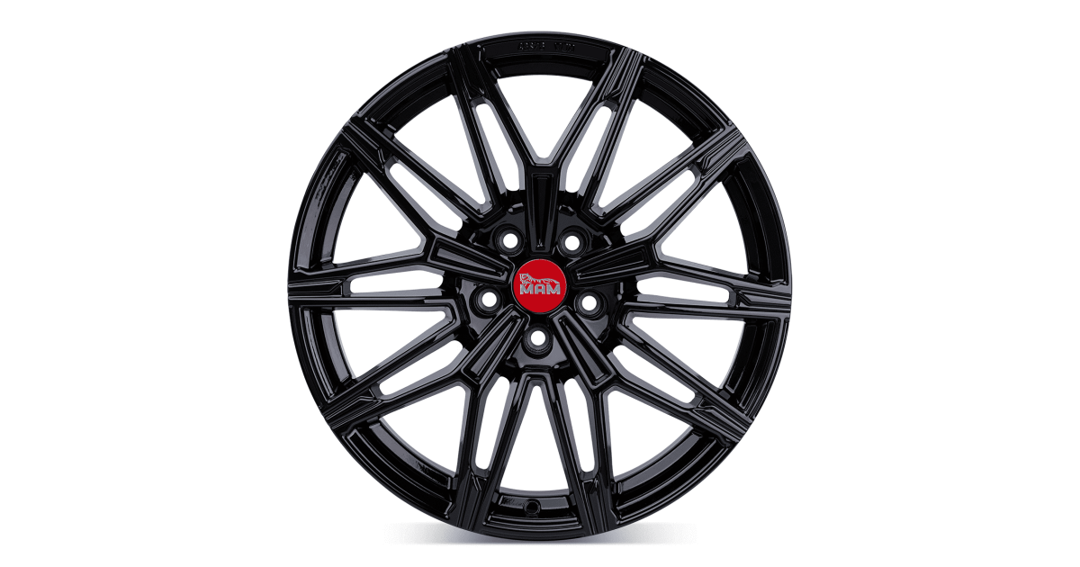 MAM B3 BLACK PAINTED 8,5x19 5/112 ET30 Alésage 66,6