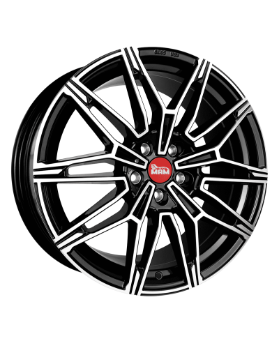 MAM B3 Black front polish 8,5x19 5/ 120 ET20 , Alésage 72,6