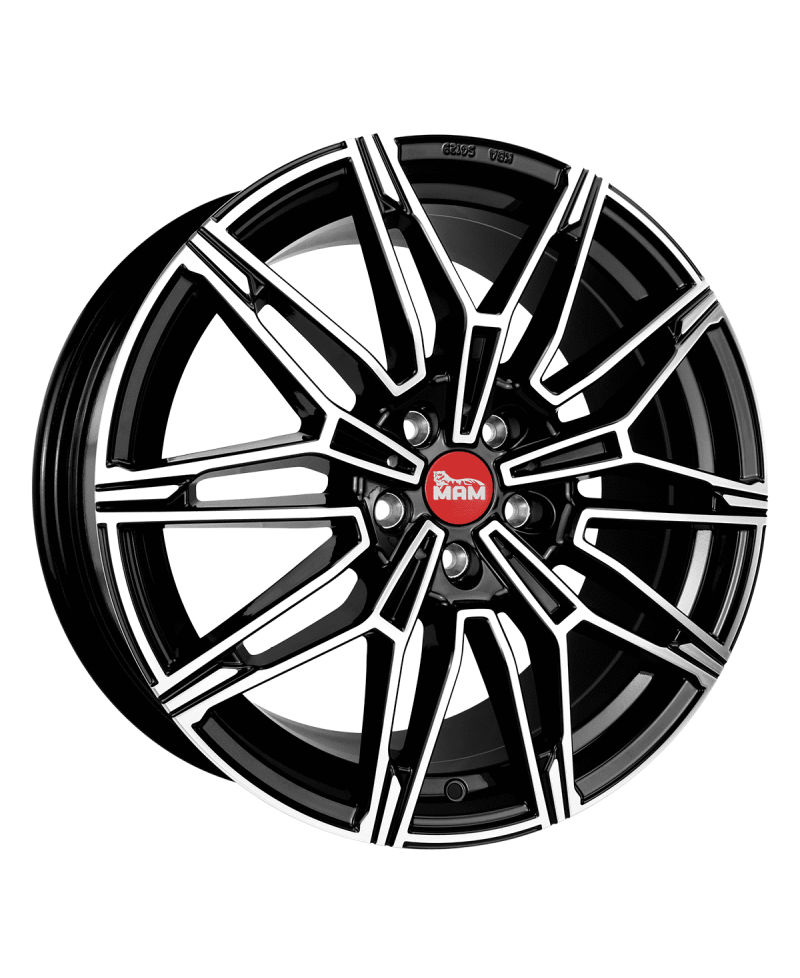 MAM B3 Black front polish 8,5x19 5/ 120 ET20 , Alésage 72,6