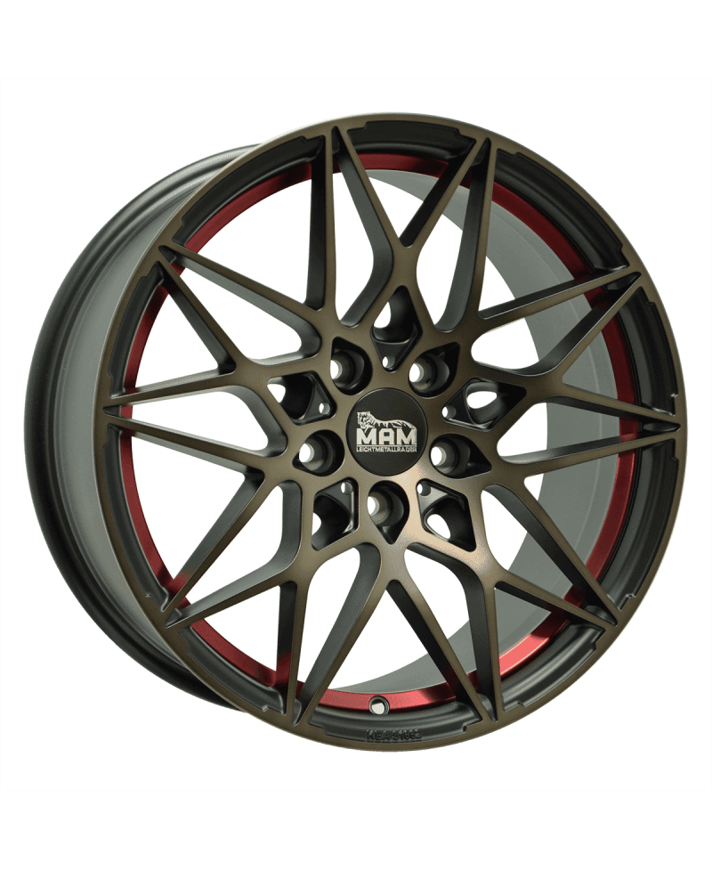 MAM B2 BRONZE RED INSIDE 8,5x19 5/112 ET30 Alésage 72,6