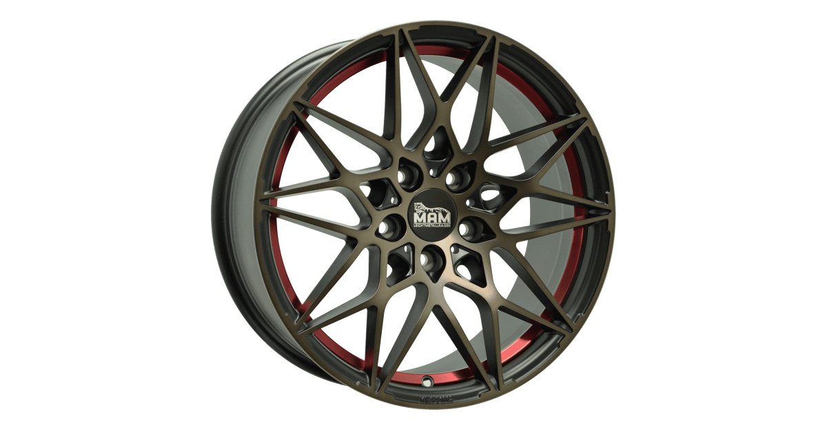 MAM B2 BRONZE RED INSIDE 8,5x19 5/112 ET30 Alésage 72,6