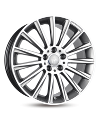 KESKIN KT18 Turbo PALLADIUM FRONT POLISH 7x17 5/112 ET48 Alésage 66,6