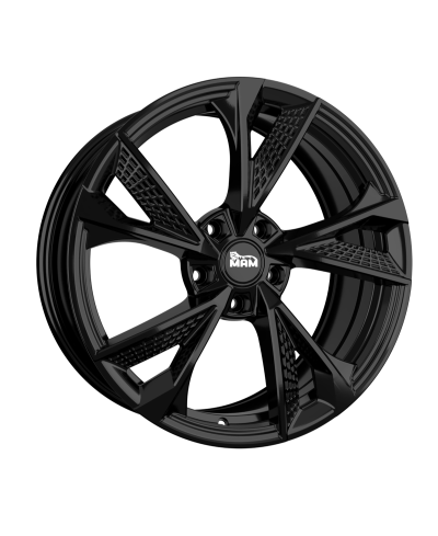 Jante ALU, MAM RS6 BLACK PAINTED 7X16 5/100 ET38, Alésage 63.4