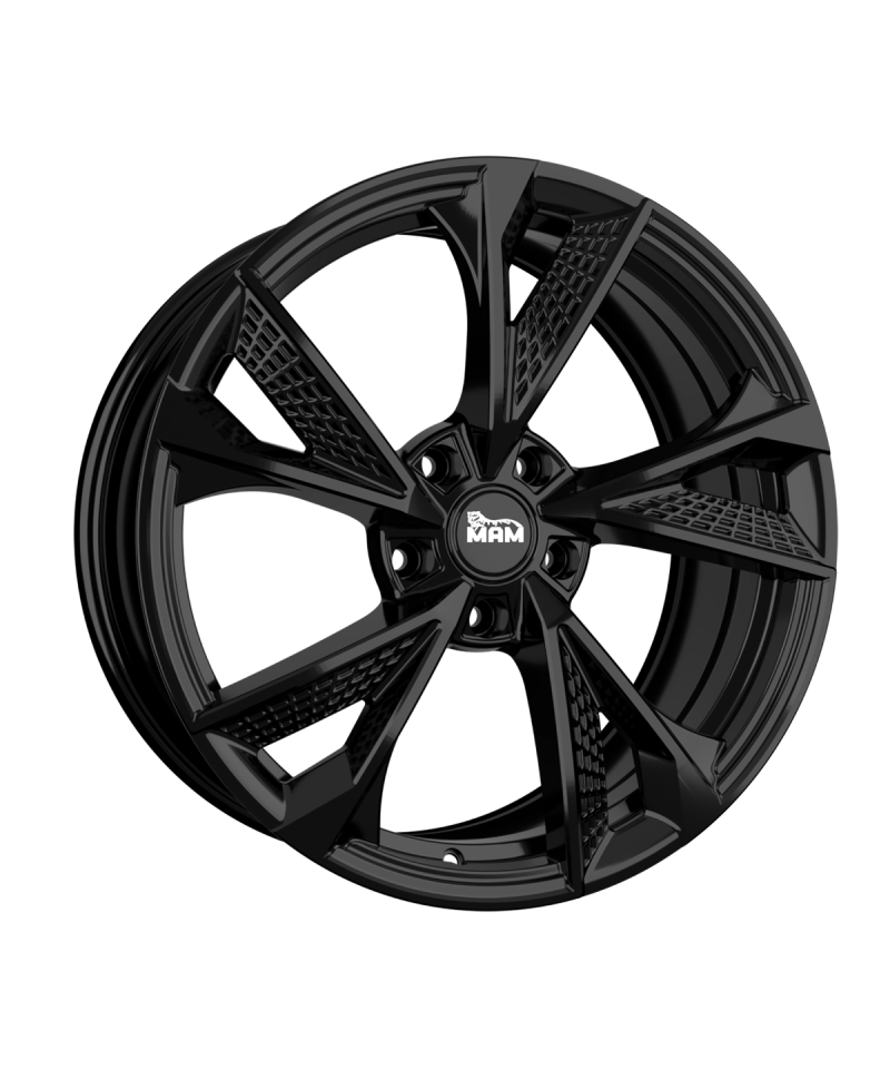 Jante ALU, MAM RS6 BLACK PAINTED 7X16 5/100 ET38, Alésage 63.4