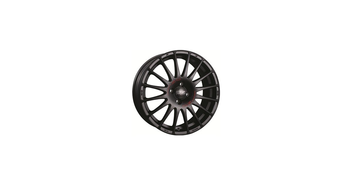 Jante ALU, OZ SUPERTUGT/MB/50 MATT BLACK, 7.50X17 5/112 ET50, Alésage 75