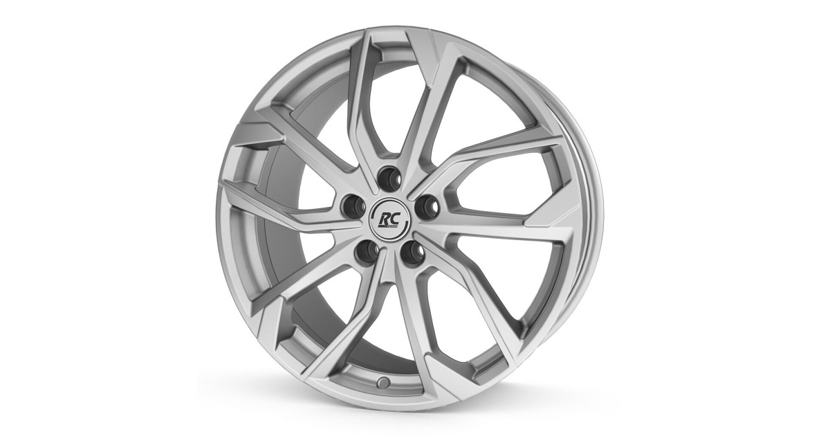 Jante Alu RC Design RC34 ARGENT (KS) 6,5x16 5x120 ET60 , Alésage 65.1